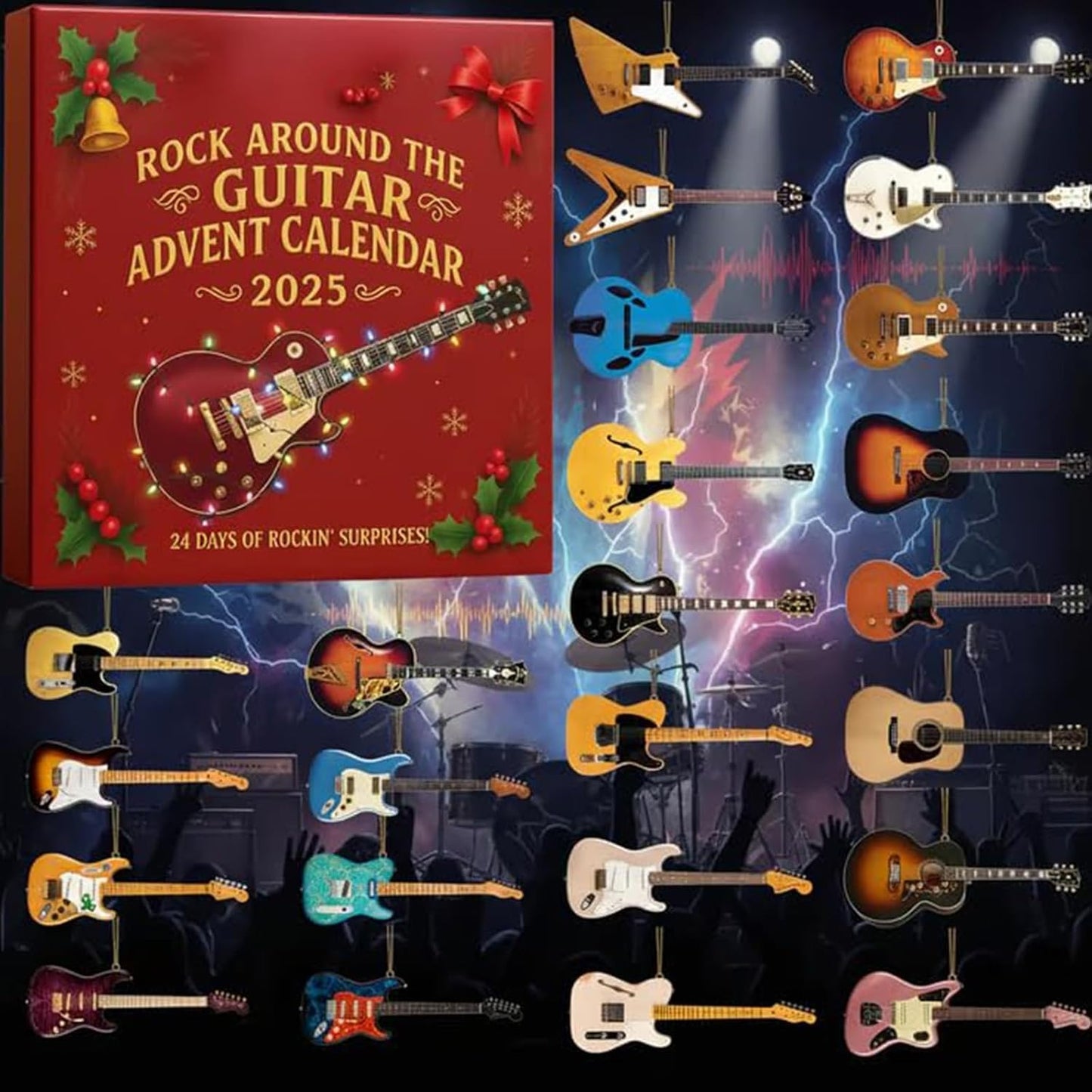 Libiyi™ Guitar Legends Advent Calendar 2025 - Libiyi
