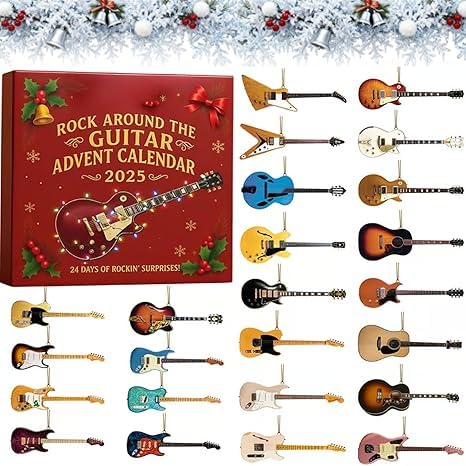 Libiyi™ Guitar Legends Advent Calendar 2025 - Libiyi